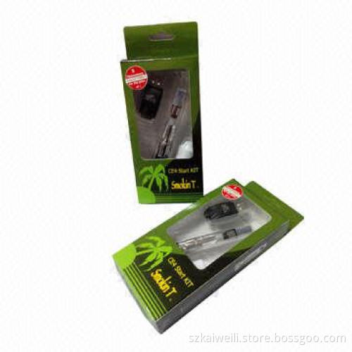 Ego Electronic Cigarette Starter Kit with 100 to 240V Input Voltages, Portable Pen Style